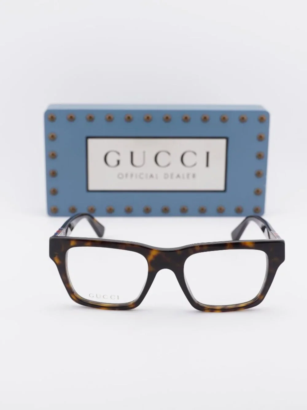 Gucci GG1889O 002 Square Eyeglasses 51mm - Havana
